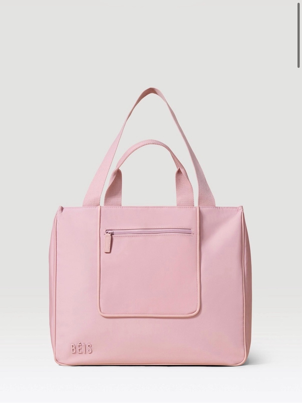 BEIS East-West Tote in Atlas Pink